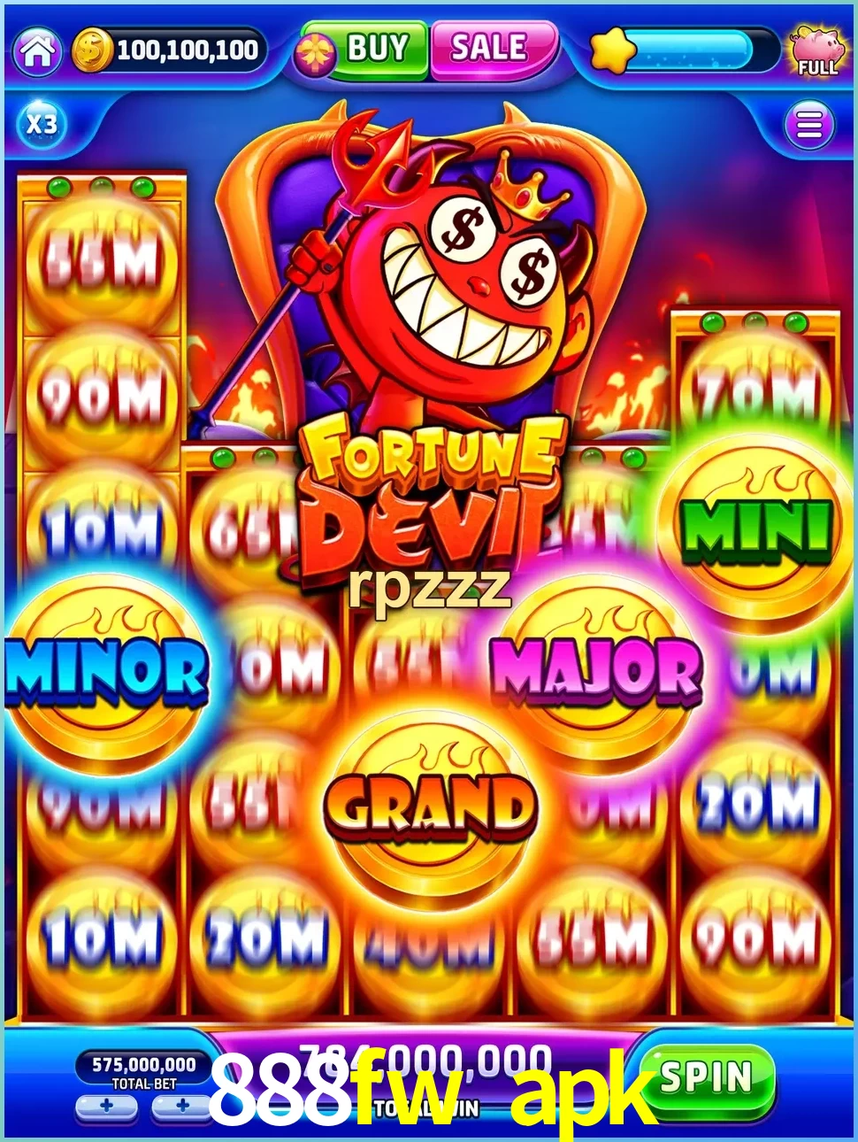888fw apk — galeri tampilan Resmi APK